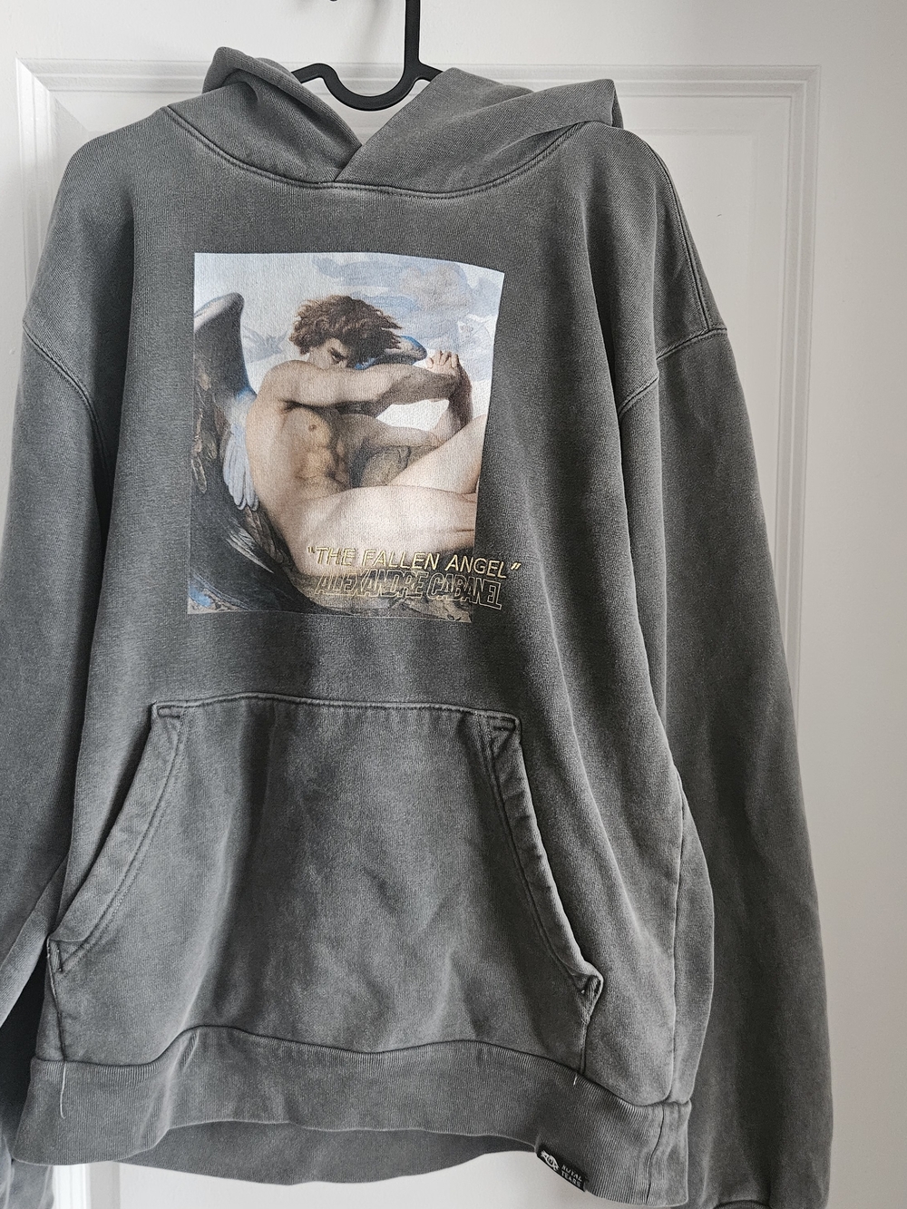 The Fallen Angel Graphic Sweatshirt - Charcoal by